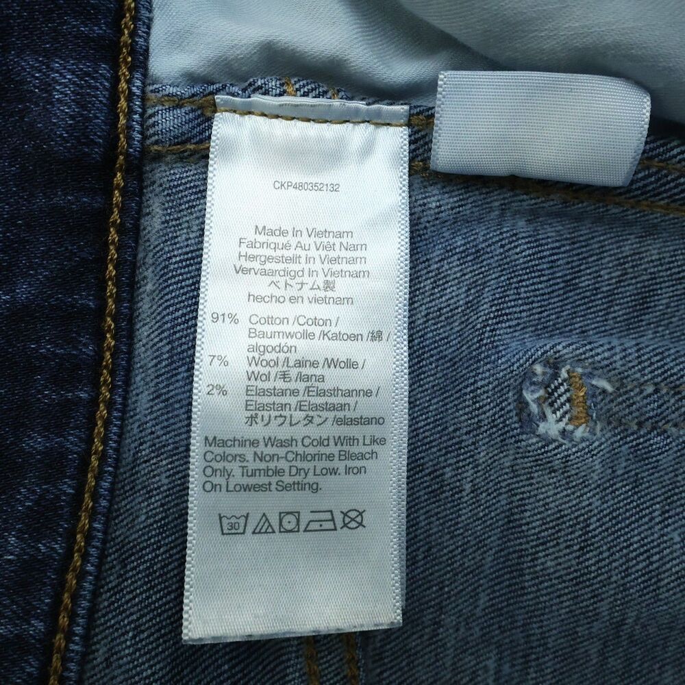 Madewell Jeans Women's Size 28 High-Rise Perfect Vintage Straight 28" Inseam - Picture 10 of 16